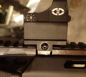 Desert tech's in-house red dot pictured