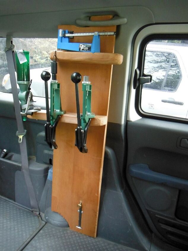 POTD: DIY Car Reloading Bench | thefirearmblog.com
