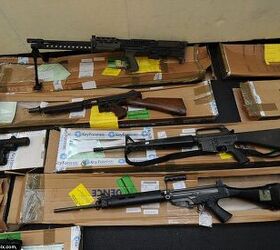 Historical cache of firearms seized in Britain