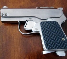 potd diy sheet metal self loading pistol