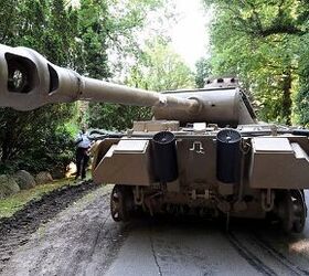 Tank Hidden In German Villa Basement