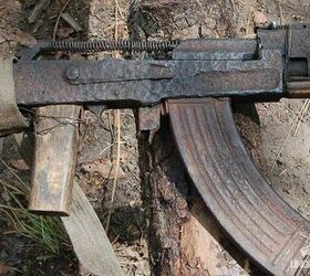 Poacher's AK in Africa, still working