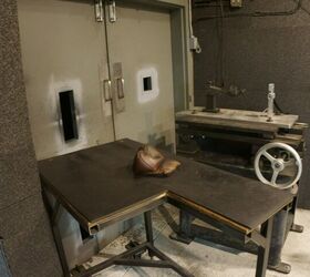 The test fire room, where every rifle is shot for accuracy, and proofed before being sent out. 