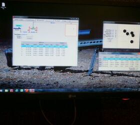 The program used to measure shot group analysis at the factory test room. 