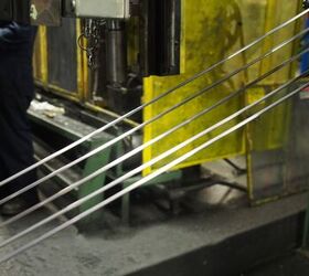 Each seperate line going to individual areas of processing.