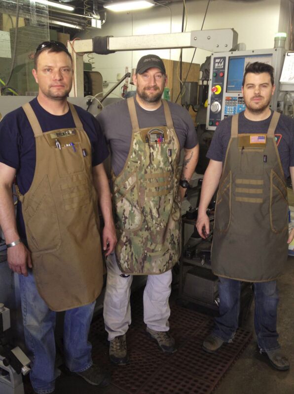Shotshell Apron Armageddon Gear Gunsmith Apron | thefirearmblog.com