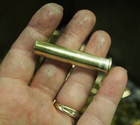 Another view of the unfinished brass case.