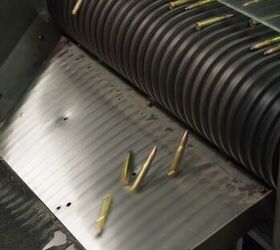 Rounds dropping down to another level for packaging.