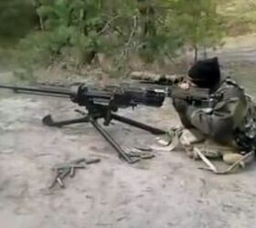 14.5mm Suppressed Rifle In Eastern Ukraine