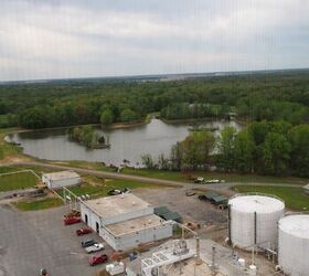 The view from the top of the tower.