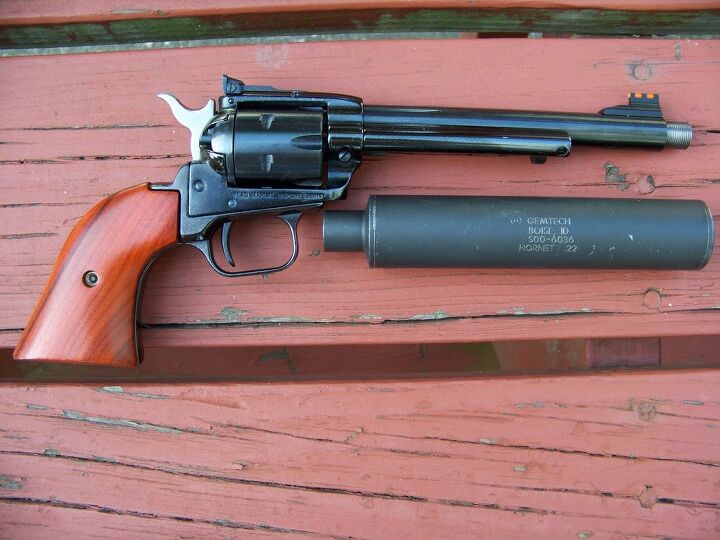 Revolver With Silencer Gun With Silencer Stock Photos And Pictures