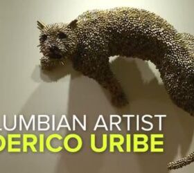 Colombian Artist Recycles Brass And Shells Into Art