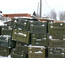 Russian Man Buys Wood Crates for Firewood and Finds 79 AKs Inside