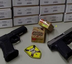 We fired the rounds with a Springfield XDM in 9MM and the HK. I really wanted to test one of the Spike's Jacks (in .308) but the gel is not meant for that...