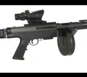 Suppressed/Tripod-Mounted Awesomeness: BRP Corp's Transferable Stemple Takedown Gun (STG) U9/45