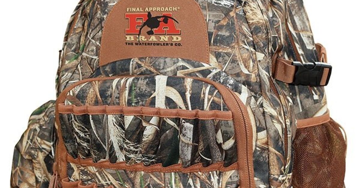 Final Approach Backpack New Waterfowl Hunting Packs from Final Approach | thefirearmblog.com