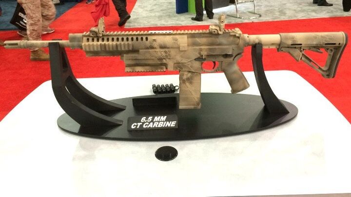 BACK TO THE FUTURE? Textron Displays Newest Polymer-Cased Telescoped ...