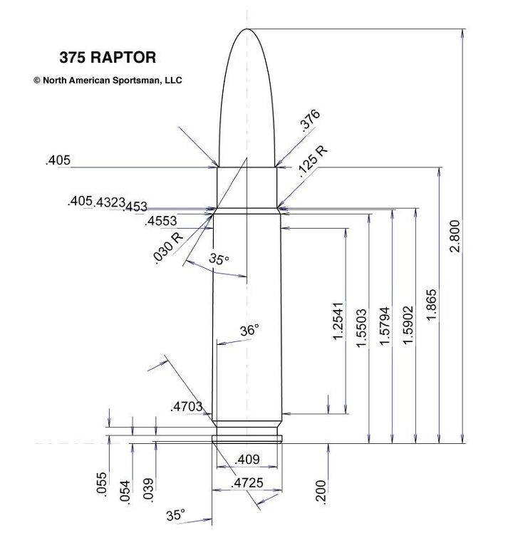 New .308 Based Cartridge – The 375 RAPTOR | thefirearmblog.com