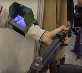 Ukrainian Matlasha wrist mounted sighting system