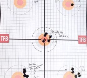 All rounds tested performed well, with the exception of American eagle which exhibited quite a vertical spread