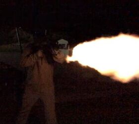 AK Muzzle Flash In The Dark