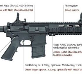 Hamburg Police (Germany) issuing HK MP5 and Haenel CR223 (AR15)