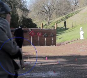 Guy Almost Shoots Hand Off In Training Course