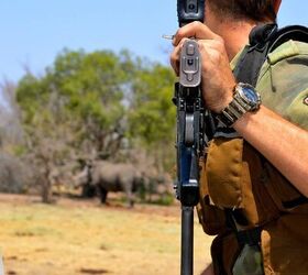 Zero Training African Park Rangers, array of small arms ...