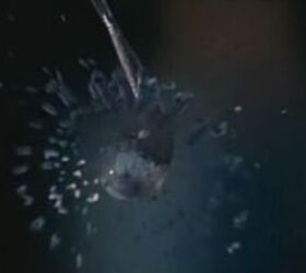 AMAZING Indestructible Glass: Prince Rupert's Drop vs. a Bullet at 150,000 Frames Per Second