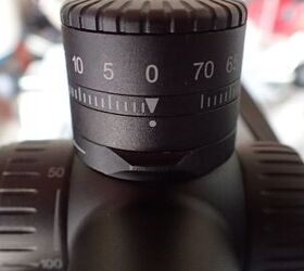 Original turret. Notice lock at the bottom to prevent inadvertent adjustments