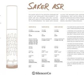 SilencerCo 2017 Saker ASR And Omega 45K