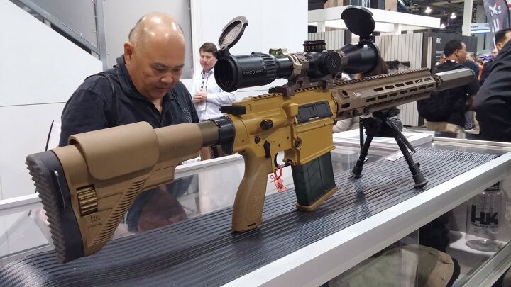 HK Shows Off the US Army's M110A1 CSASS Compact Sniper Rifle | SHOT 17 ...
