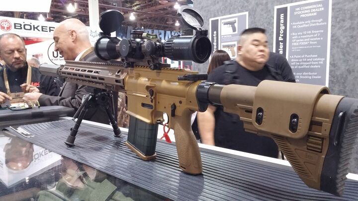 HK Shows Off the US Army's M110A1 CSASS Compact Sniper Rifle | SHOT 17 ...