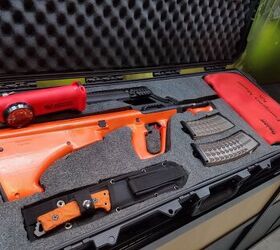 Steyr AUG Survival Kit in Pelican case | thefirearmblog.com
