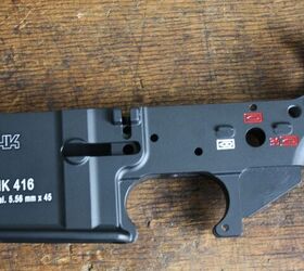 HK416 Lower and full auto parts for sale in Europe