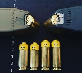 .40 Cal LEGO Heads Shot Out Of A Glock