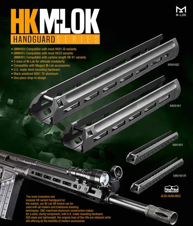 AimSportsInc Dishes Out HK Handguards in M-LOK & KEYMOD ...