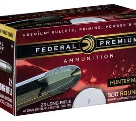 NEW Federal Premium .22 Long Rifle Bulk Packs & Hunter Match