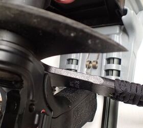 Most pistol grips block the full rotation of the castle nut wrench