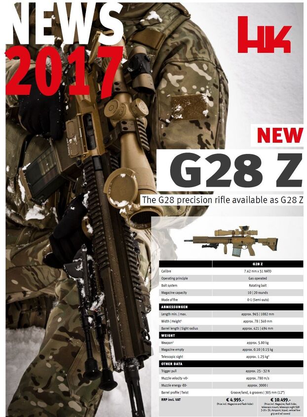 News: Heckler & Koch G28 precision rifle called G28 Z. But what is it ...