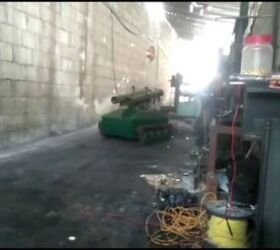 Syrian Developed Tracked RC Weapons Platform