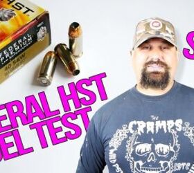 Federal HST .40 S&W 165 Grain Gel Test And Review