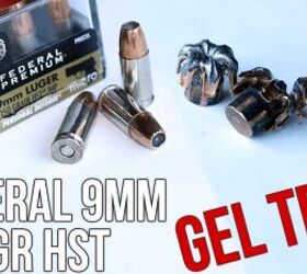 Federal 9mm 150gr HST gel test and review