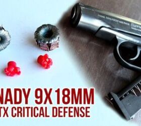 Hornady 9x18mm 95gr FTX Critical Defense Gel Test Review