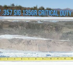 Hornady  .357 Sig 135gr Critical Duty Gel Test Review