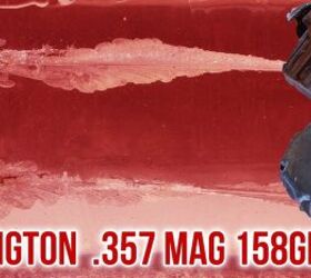 Remington  .357 mag 158gr SJHP revolver Gel Test Review