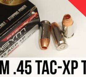 A Simply Excellent Solid Copper JHP: Asym .45 Auto 185gr TAC-XP Gel Test and Review