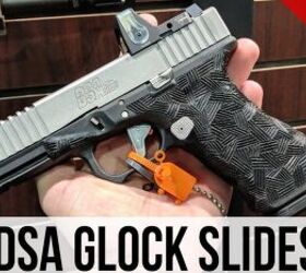 [SHOT 2018] DSA's Inexpensive Steel and Titanium Glock Slides