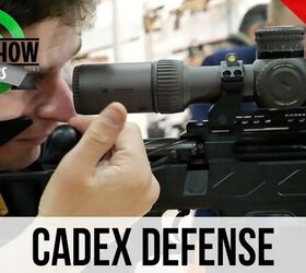 [SHOT 2018] Cadex's Sheep Dog Rifle and Innovative M2 MG Mount