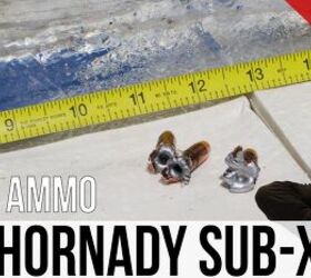 Ninja Assassin Ammo: Hornady .300 AAC 190gr Sub-X Subsonic Gel Test